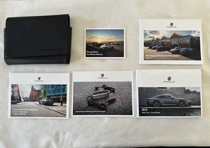 Porsche 992 Carrera S 4S 2020 cupé cabina manual del dueño de Estados Unidos 911 libro y estuche - Imagen 1 de 10
