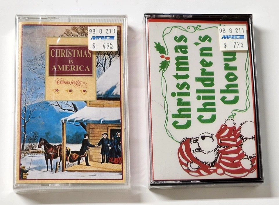Christmas in America / Christmas Children's Chorus Cassette Tape Lot NEW SEALED - Image 1 of 4
