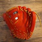 Wilson DS Hardball Infield Glove Right-handed Orange w/ storage bag JAPAN MINT