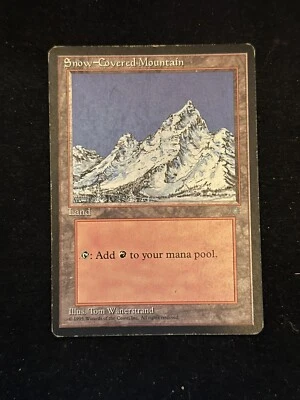 ​Snow-Covered Mountain Moderately Played Ice Age ​​​​​ Magic the Gathering MTG - Image 1 of 2