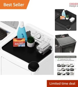 Washer Dryer Top Cover Silicone Waterproof Non-Slip Protector Mat 26x18 - Picture 1 of 8