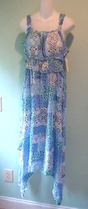 DEREK CUORE NUOVO SENZA ETICHETTA BLU SUNDRESS, S, SMALL - Foto 1 di 9