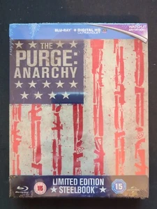The Purge: Anarchy - Zavvi Exclusive Steelbook Only 4000 News & Sealed - Picture 1 of 2