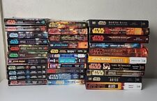 Lot of 32 Star Wars Novels Mixed Format 22 PB / 10 HC / 7 DJ / Read Description