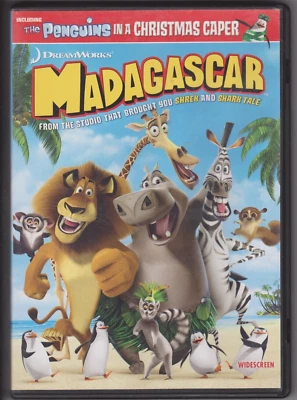 Madagascar (DVD, 2005, Widescreen) Ben Stiller. Chris Rock. David Schwimmer Foto 1 de 2