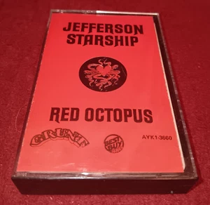 Jefferson Starship Red Octopus Cassette Grunt Records AYK1-3660 Tested Read - Picture 1 of 4
