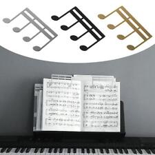 Clip Music Sheet Cello Electroplating For Practice Guitar Holder Piano Note V5P1