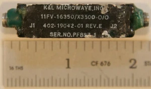 K&L Microwave Filter 11FV-16350/X3500-0/0 - Bild 1 von 1
