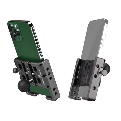 FANAUE Phone Holder with 1'' Ball Adapter For RAM Mount B Size Double Socket Arm - Image 1 of 4