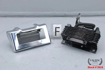 2011 Harley Electra Glide CVO Engine Oil Cooler & Cover Assembly w/ Adapter - Image 1 of 4