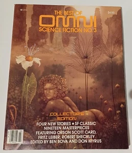 The Best of Omni Science Fiction No. 3 1982 1st Print (VG+) 143 Pgs Bob Guccione - Picture 1 of 8