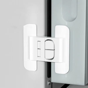 New 1Pcs Home Refrigerator Lock Safety Fridge Freezer Door Lock Multi-function - Picture 1 of 9