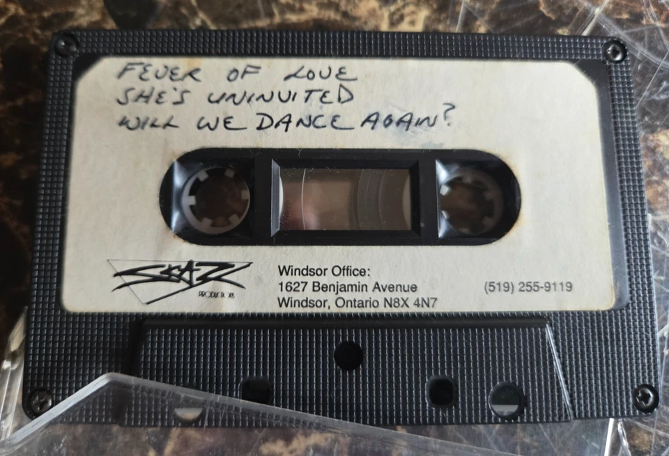 Rick Beneteau 1989-90 era 3 song demo cassette Skaz Productions RARE play tested - Image 1 of 4