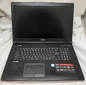 MSI GE72 6QD : I7-6700HQ 2.6GHz : GTX 960M : 16GB RAM : 512GB M.2 NVMe : NO OS - Picture 1 of 7