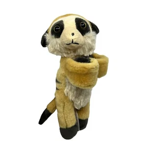 Pulsera a presión WILD REPUBLIC Meerkat bronceado pequeño lindo animal de peluche suave - Imagen 1 de 4