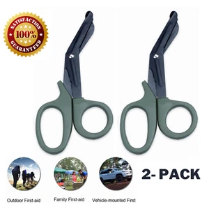 Trauma Bandage Scissors, EMT Paramedics Nurses First aid Sharp Stainless Steel - Picture 1 of 7