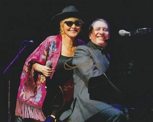 Jools Holland & Lulu HAND SIGNED 8x10 Photo Autograph Later With Man Golden Gun - Picture 1 of 4