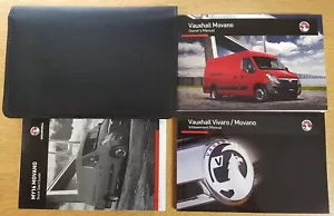 GENUINE VAUXHALL MOVANO 2010-2021 OWNERS MANUAL HANDBOOK NAVI RADIO CD PACK ! - Picture 1 of 12