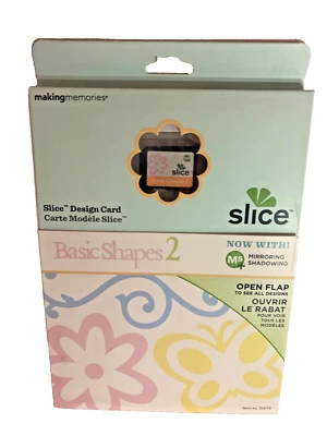 Tarjeta de diseño Slice Basic Shapes 2 con características de espejo y sombreado para Slice M Foto 1 de 2