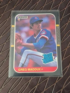 Greg Maddux 1987 Donruss Baseballkarte  - Bild 1 von 2