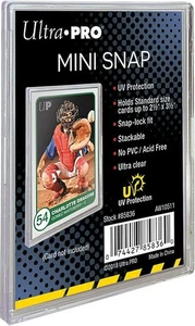 ULTRA PRO MINI SNAP UV Hartschalenbeutel Transparent 1 Stück - Bild 1 von 2