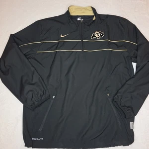 Nike Herren M Storm Fit Colorado Buffaloes Schwarz 1/4 Pullover Windbreaker Jacke - Bild 1 von 7