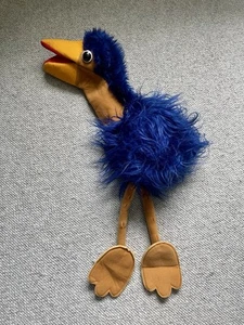 1970s Emu puppet - Rod Hull Pink Windmill Retro Toy - Picture 1 of 8