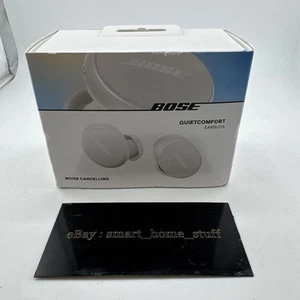 BOSE QuietComfort Wireless Noise-Canceling Earbuds White Smoke - New Sealed - Picture 1 of 5