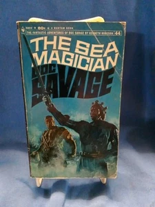 DOC SAVAGE #44 1970 BANTAM THE SEA MAGICIAN KENNETH ROBESON - Picture 1 of 5
