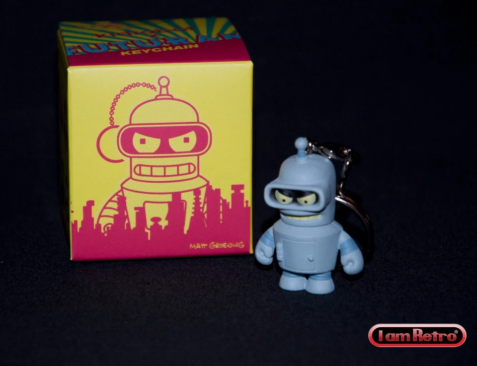 Bender - Futurama Series 1 Zipper Pull / Keychain by Kidrobot - Image 1 of 1