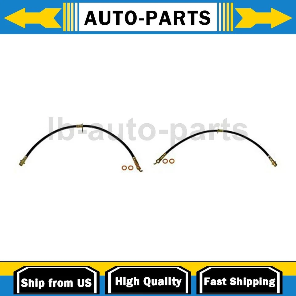 For 2009 2010 Pontiac Vibe 1.8L Front Brake Hose Dorman 2PCS - Image 1 of 4