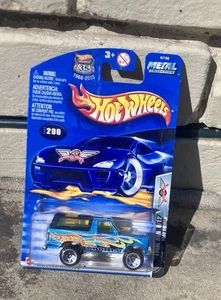 2002 Hot Wheels Metal Collection FORD BRONCO 6/12 Final Run Blue - Picture 1 of 1