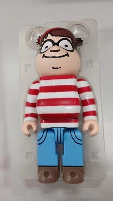 Коллекционная фигурка MEDICOM TOY Bearbrick Where's Waldo 400% 280 мм - Изображение 1 из 4