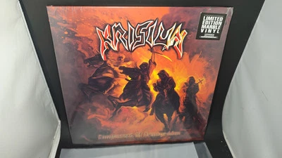 KRISIUN Conquerors Of Armageddon Marbled Vinyl LTD 💯 SEALED (Sepultura, Slayer) - Image 1 of 4