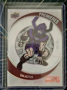 2021-22 Upper Deck Marvel Annual - Premieres Achievement - Galactus - /99  - Picture 1 of 3