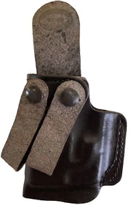 Leather Gun Holster GLOCK 42 W/LASERMAX INSIDE WAISTBAND LEFT BODYGUARD A278 - Picture 1 of 2