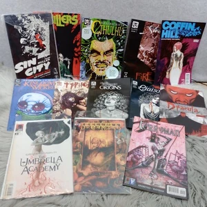HP Lovecraft's Cthulhu, Dracula, Umbrella Academy, Sin City, Coffin Hill Comics - Picture 1 of 15