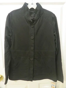 Relaxed by Charter Club Petite leichte Damen Pulloverjacke mit Knopfleiste Größe: S - Bild 1 von 12