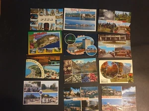 Lotto 12 Cartoline Italia SALUTI DA Formato Grande (BL94) - Foto 1 di 1