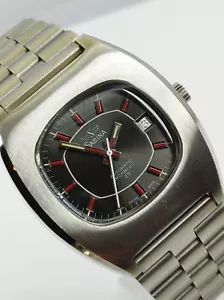 Stunning 1970s Vintage Sabina Automatic Mens Watch NOS 25 jewel ETA 2782 - Picture 1 of 12