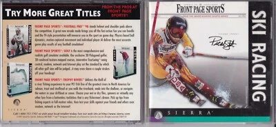 Vintage Front Page Sports: Ski Racing (PC, 1997) - Image 1 of 2