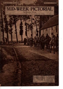 1918 JULI 25 MITTE DER WOCHE BILDEMMAGAZIN SEKTION FRANZÖSISCHE KAVALLERIE (j1000 - Bild 1 von 2