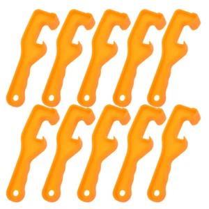 10pcs Portable Gallon Can Lid Opener Bucket Lid Remover Paint Bucket Opener - Picture 1 of 12