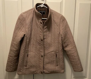 Chaqueta/abrigo acolchado/acolchado para mujer retrato marrón claro talla S usado en excelente estado - Imagen 1 de 4