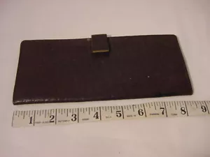 BUSBY ECHT BÜFFEL HANDGEFERTIGT - GELDBÖRSE GELDSCHEINFACH KREDITKARTENETUI - Bild 1 von 4