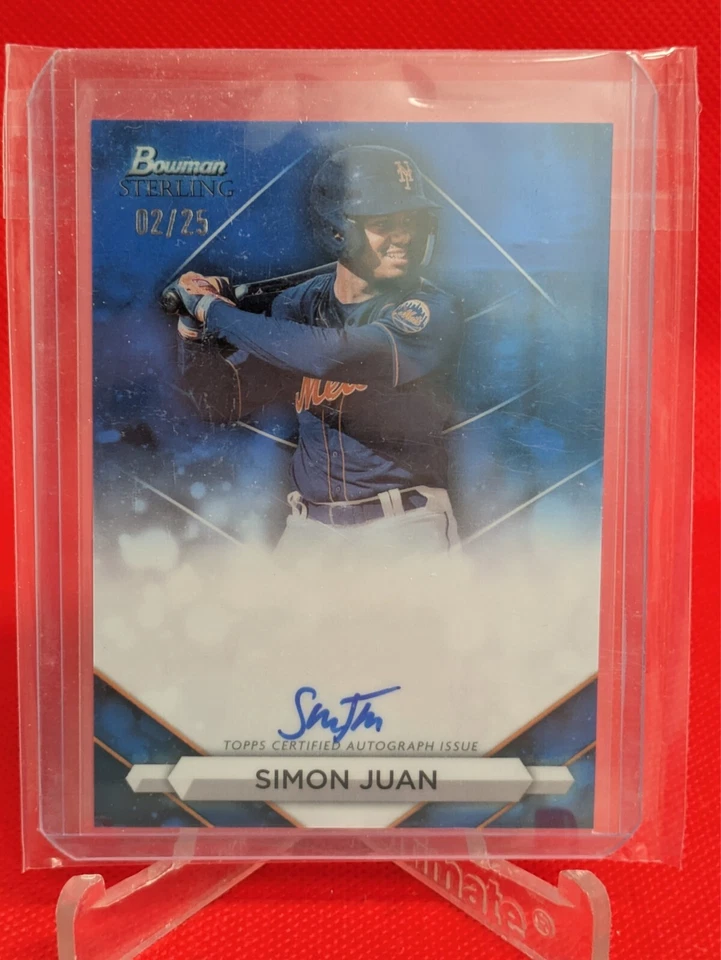 2023 Bowman Sterling Baseball Rookie Prospect Auto's (Pick-A-Player) New 11/8/25 - Image 1 of 1