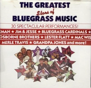 The Greatest Stars of Bluegrass Music - Various - 1998 Music CD - Picture 1 of 3