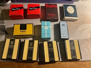Vtg_Lot of 11_Assorted_Perfume Samples_Tiffany_Fendi_Picasso_Plus More_cHECK iT - Picture 1 of 15