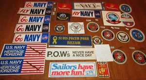 lot 28 decal sticker Fly Navy Tread Marines Proud POW Sailor Korea - Bild 1 von 9