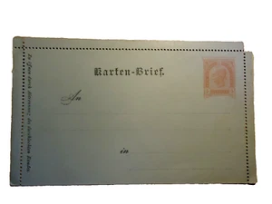 Kartenbrief / Ganzsache Österreich 5 Kreuzer - Bild 1 von 3